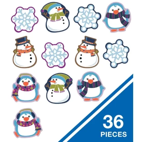 Carson Dellosa Education Winter Mix Cutouts (36 cut-outs) image {1}