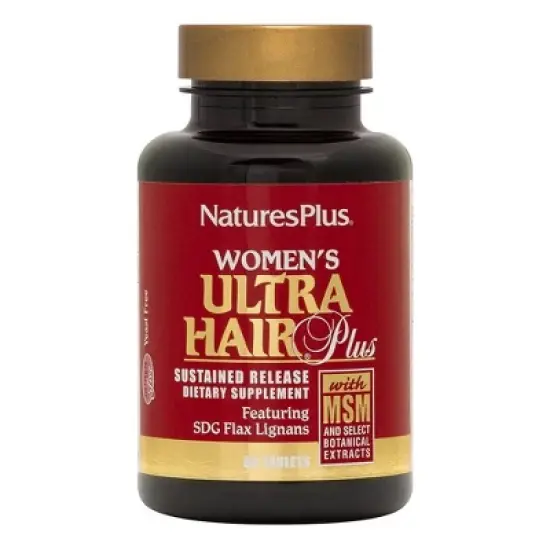 Women's Ultra Hair Plus Sustained Release Tablets by Nature's Plus  -  60 Tablet image {3}