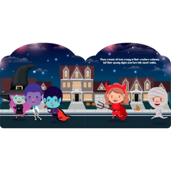 Bendon Shaped Board Books Trick or Treat image {3}