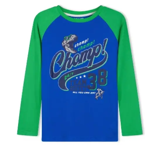 Sleep On It Boys Varsity Champs Brushed Jersey 2-Piece Pajama Sleep Set image {1}