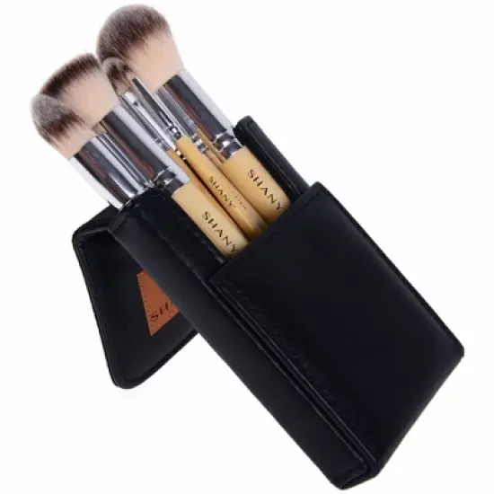 SHANY I love Bamboo - Petite Bamboo Makeup Brush Set  - 7 pieces image {3}