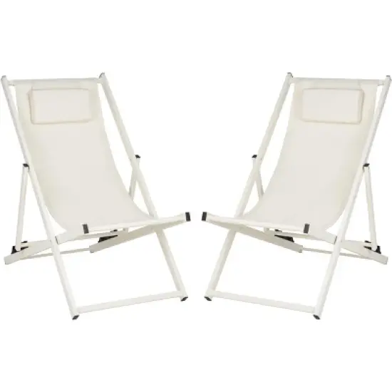 Camlin Sling Chairs (Set Of 2) - Safavieh image {12}