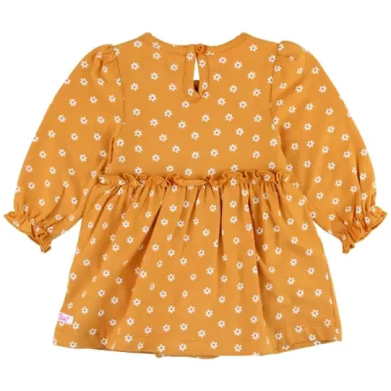 RuffleButts Infant Girls Long Sleeve Skirted Romper image {1}