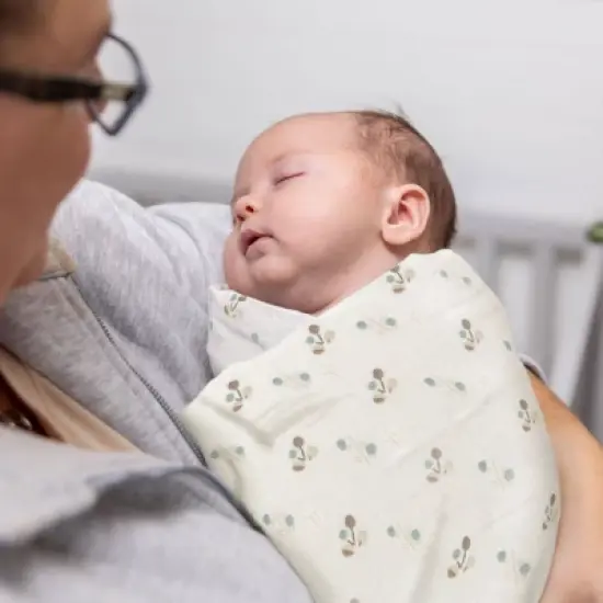 Crane Baby Organic Muslin Swaddle Blanket image {10}