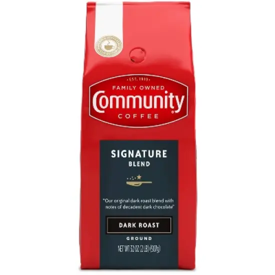 Community Coffee Signature Blend Dark Roast Ground Coffee image {3}