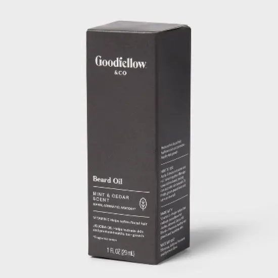 Moroccan Mint & Cedar Beard Oil - 1 fl oz - Goodfellow & Co&trade; image {3}