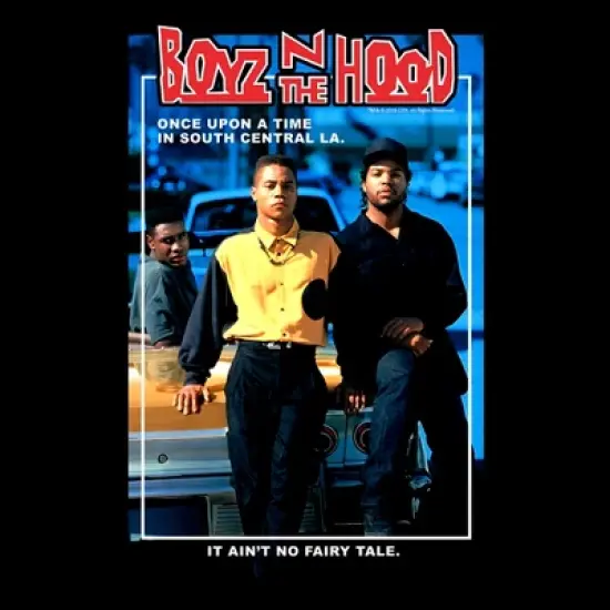 Men's Boyz n the Hood Movie Poster T-Shirt image {1}