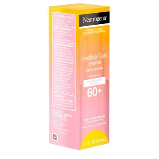 Neutrogena Invisible Daily Defense Sunscreen Face Serum - SPF 60 - 1.7 fl oz image {4}