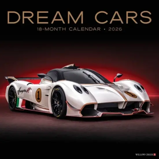 Willow Creek Press 2026 Dream Cars Wall Calendar image {5}