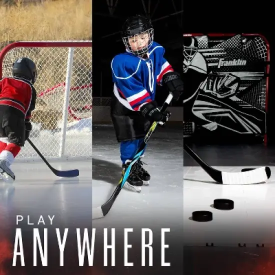 Franklin Sports Ice Hockey Puck - Black image {4}