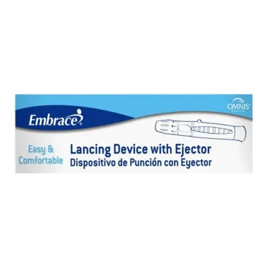 Embrace Safety Lancing Device Needle Multiple Depth Settings 1 Box(s), 1 /Box image {2}