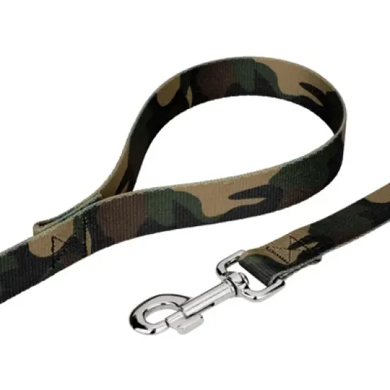 Country Brook Petz Premium Woodland Camo Collar and Leash image {5}
