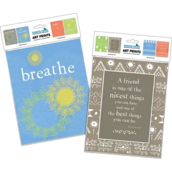 Set of 8 Be Kind Motivational Art Prints - Barker Creek: Classroom Decor, Inspiring Quote Charts, Teaching Aid image {3}