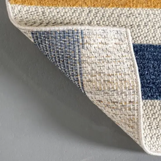 nuLOOM Katina Abstract Rainbow Indoor/Outdoor Patio Area Rug image {6}