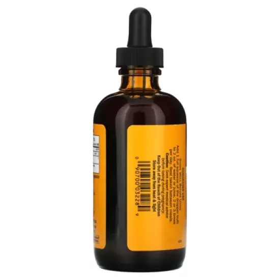 Herb Pharm Certified Organic Ashwagandha Extract Drops for Traditional Support for Energy and Vitality, Alcohol-Free Glycerite, 4 Oz image {2}