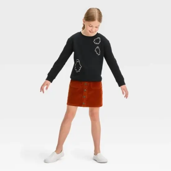 Girls' Halloween Pullover Sweatshirt - Cat & Jack&trade; image {2}