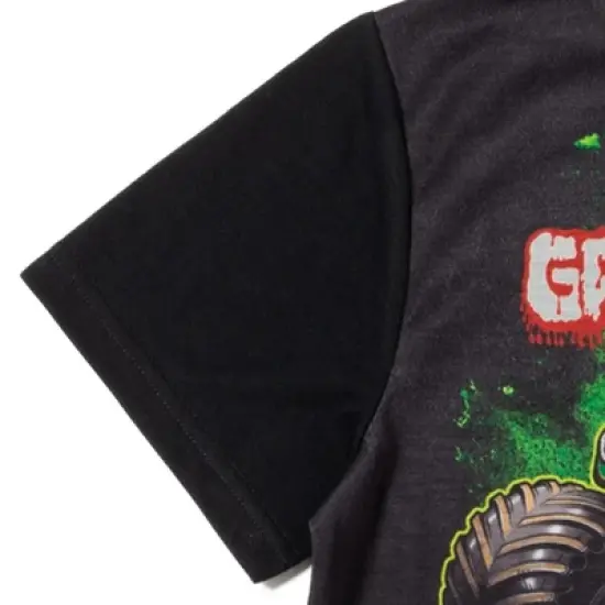 Monster Jam Megalodon El Toro Loco Grave Digger Pullover Pajama Shirt and Shorts Sleep Set Little Kid image {5}