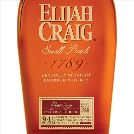 Elijah Craig Small Batch Bourbon Whiskey - 750ml Bottle image {1}