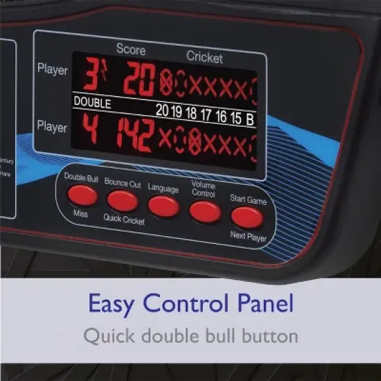 Viper Orion Electronic Dartboard, 15.5" Regulation Target image {6}