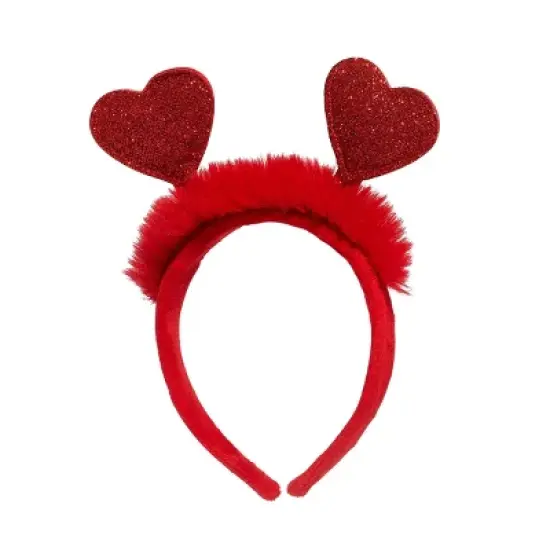 FAO Schwarz 12" Sparklers Toy Plush Sheep Dog with Removable Red Heart Boppers image {6}