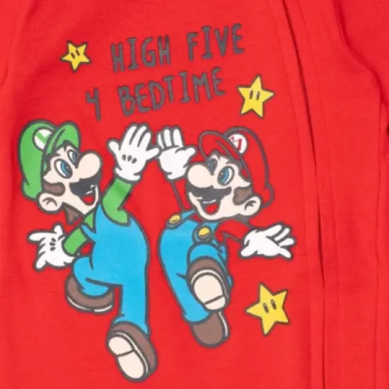 SUPER MARIO Nintendo Mario Luigi Yoshi 2 Pack Sleep N' Play Coveralls  image {4}