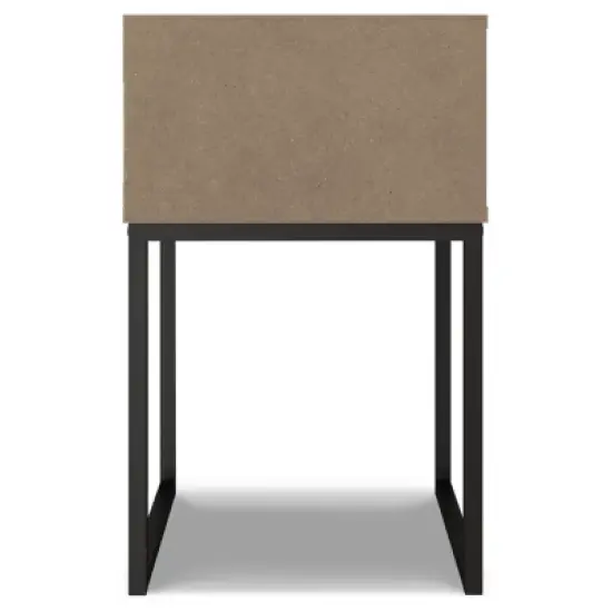 Neilsville Nightstand Black/Gray/Beige - Signature Design by Ashley image {5}