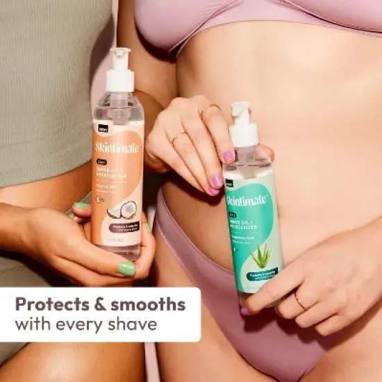 Skintimate 2 in 1 Shave Oil + Moisturizer - Coconut Bliss - 7.3 fl oz image {7}