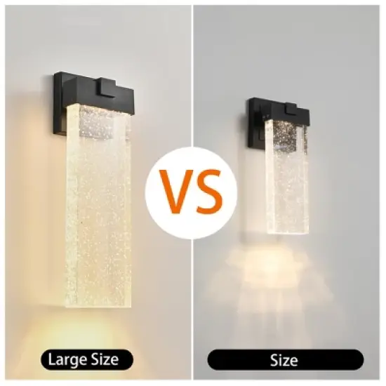 Gulches Outdoor Wall Lights - Weatherproof Sconce, Multi-Bulb (2 Pack) image {13}