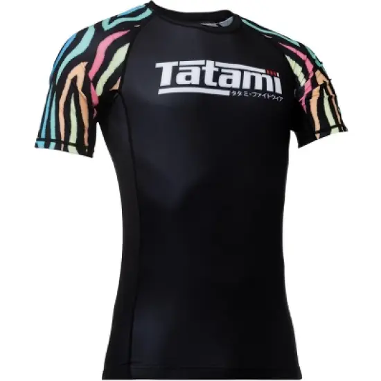 Tatami Fightwear Recharge Short Sleeve Rashguard - Neon image {2}