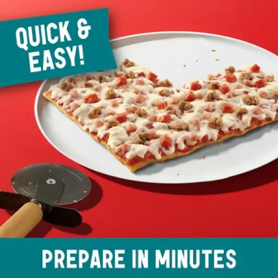 Totino's Triple Meat Party Frozen Pizza - 10.5oz image {4}