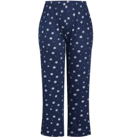 Women's Plus Size Snow Sleep Set - ink | EVANS image {7}