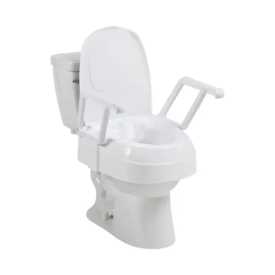 Drive Medical Preserve Tech-Universal Raised Toilet Seat image {4}