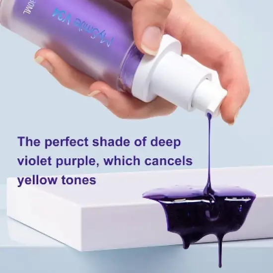 MySmile Purple Toothpaste for Tooth Brighten, Color Corrector Efficient Cleaning Toothpaste, 30ML image {2}