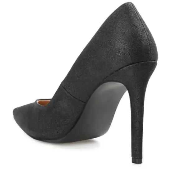Journee Collection Womens Ninna Slip On High Stiletto Pointed Toe Pumps image {6}
