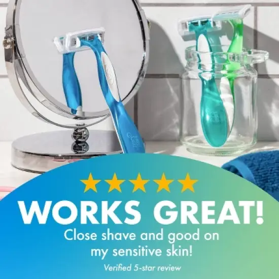 BiC Soleil Comfort Women's 4-Blade Disposable Razor - 10ct image {5}