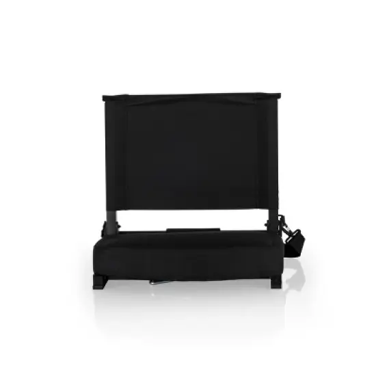 Picnic Time Gridiron Stadium Seat - Black image {2}