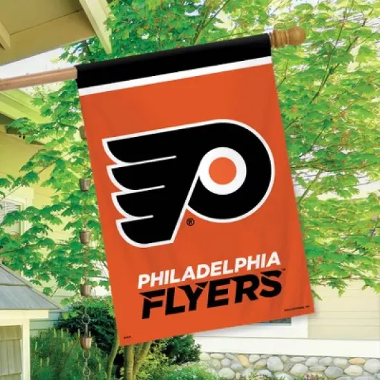 Briarwood Lane Philadelphia Flyers House Flag NHL Licensed 28" x 40" image {2}