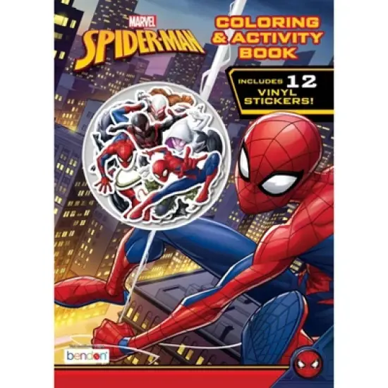 Spider-Man Activity Book with Vinyl Stickers image {4}