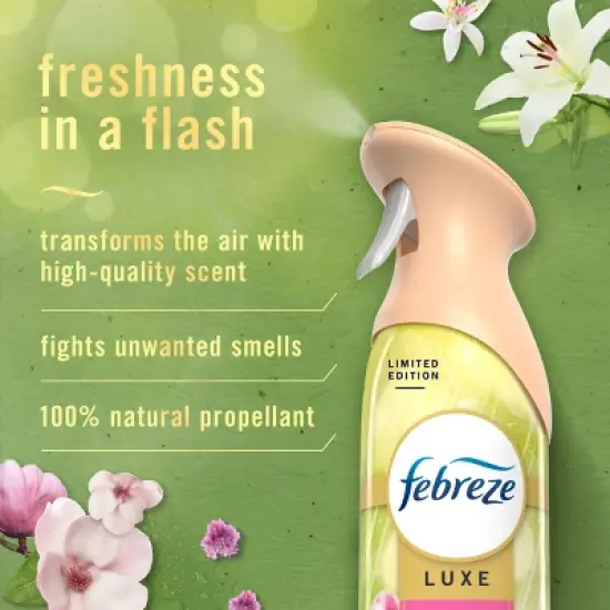 Febreze Luxe Air Mist - Morning Spring Showers - 8.8oz image {2}
