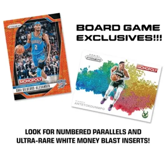 Monopoly Panini Prizm: NBA 3rd Edition Board Game image {7}