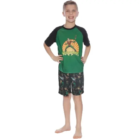 INTIMO Aquaman Justice League Pajama Short Set image {1}