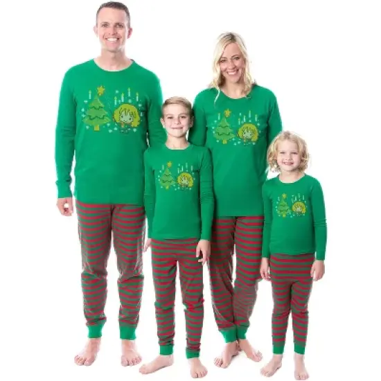 Harry Potter Christmas Sweater Sleep Tight Fit Family Pajama Set image {5}