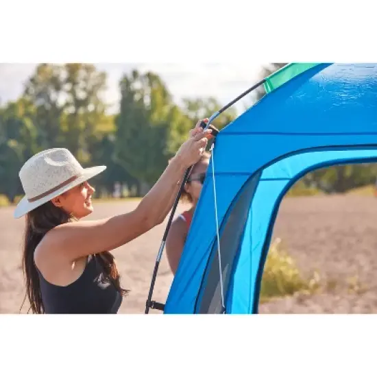 Coleman 8'x8' Skyshade Screendome Shelter - Blue image {6}