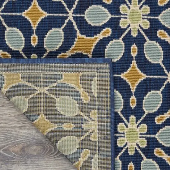 Nourison Caribbean Retro Botanical Outdoor Area Rug image {3}