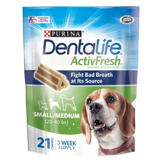 Nestle Purina Dentalife Small/Medium Chicken Chewy Dog Treats image {7}