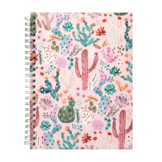 greenroom 80pg Ruled Notebook 5.875"x8" Floral (Designs May Vary): Spiral Soft Cover Journal, Multicolor, 6x8 Inches image {9}