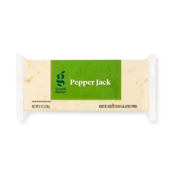 Pepper Jack Cheese - 8oz - Good & Gather&trade; image {3}