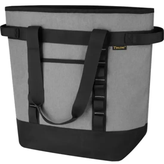 HOMLUX Large Leakproof Coolers Soft Tote Bags, Collapsible, Insulated, Gray image {8}