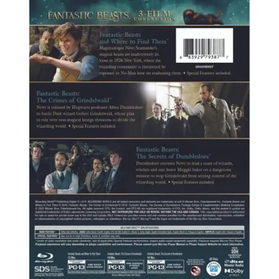 Fantastic Beasts 3-Film Collection image {2}
