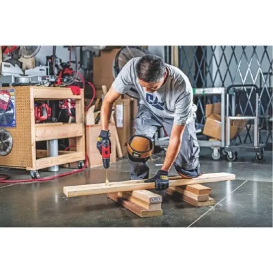 Cat Ultra-Soft Synthetic Leather Knee Pads - Large image {2}